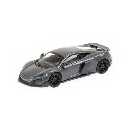 Minichamps 870154420 McLaren 675LT Coupe 2015, Grey - Busch_870154420