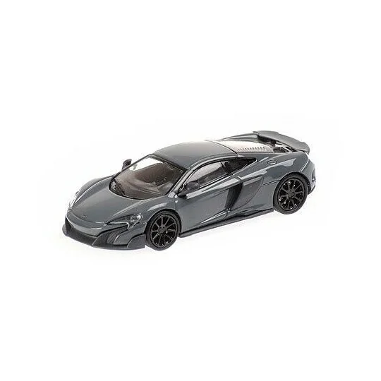 Minichamps 870154420 Voiture McLaren 675LT coupé 2015, gris Busch véhicule Busch_870154420 - 1 Busch_870154420-Minichamps 870154420 Voiture McLaren 675LT coupé 2015, gris