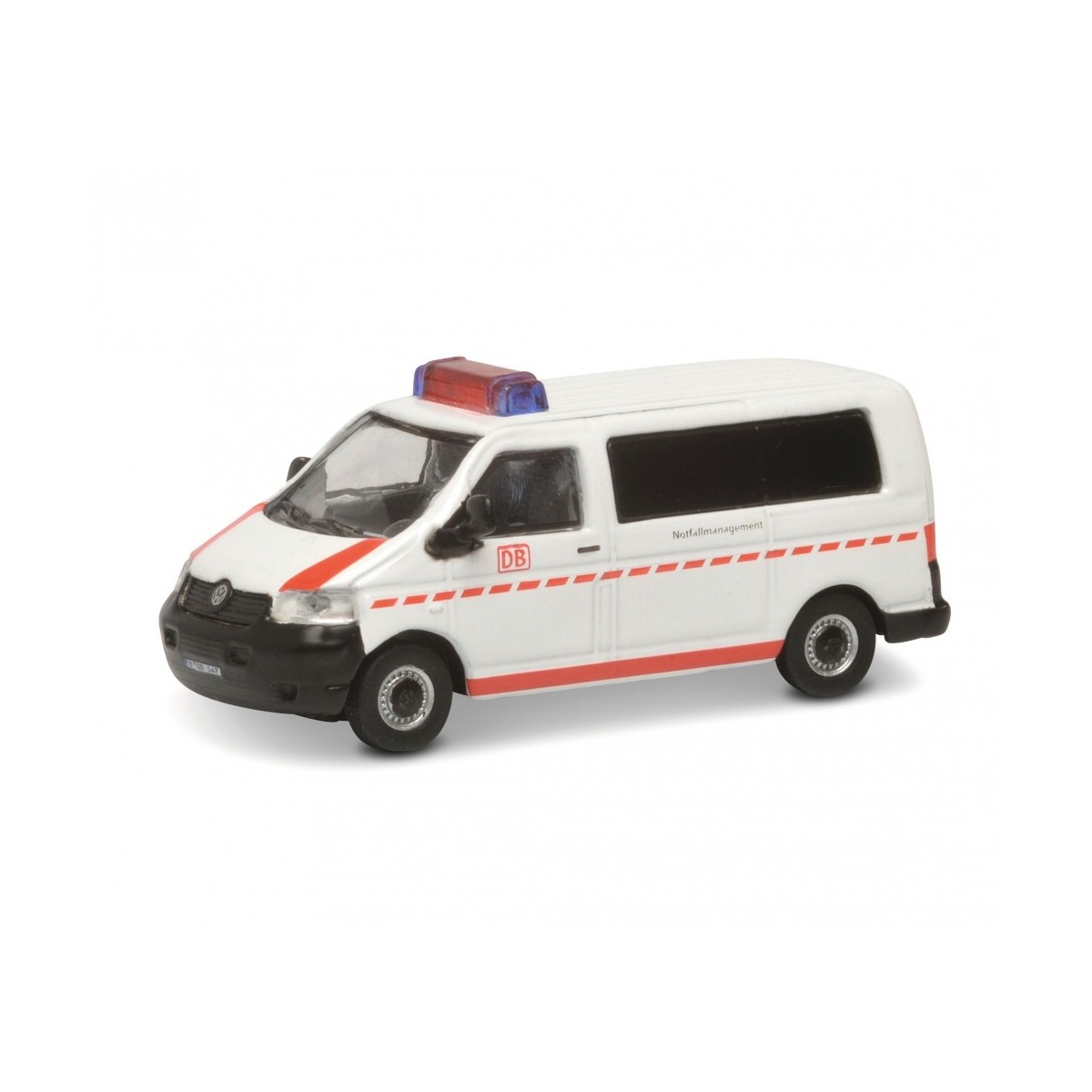 Schuco 452655500 Set de 2 véhicules Volkswagen DB Notfall et 5 personnages Schuco Schuco_452655500 - 4