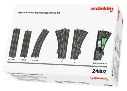 Marklin 24802 D2 Digital Extension Track Set, C Track - Marklin - M...