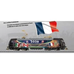 Locomotive électrique BR 185.2 FRANCE-Coupe du monde Amérique du No...