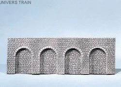 Faller 170838 Arcades, natural grey cut stone