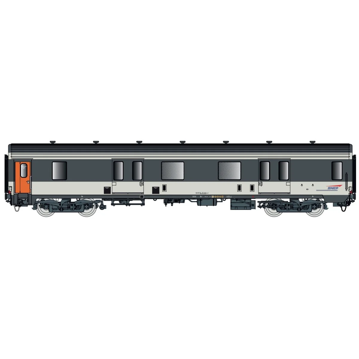 MC 76 Dd2 van, Corail livery, SNCF Casquette logo - LS Models 31233... MC 76 Dd2 van, Corail livery, SNCF Casquette logo - LS Models 31233...