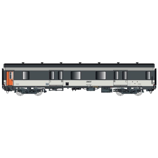 Lsm_31235-Fourgon MC 76 Dd2, livrée corail, logo Casquette SNCF - LS Models 31233 - HO