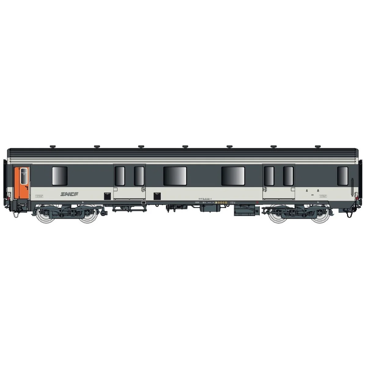 MC 76 Dd2s van, Corail livery, SNCF Nouille logo - LS Models 31236 ... MC 76 Dd2s van, Corail livery, SNCF Nouille logo - LS Models 31236 ...