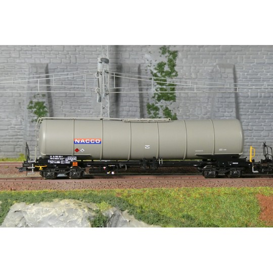 Set de 3 wagons-citernes Zacns NACCO - Roco 6600197, H0 1/87 ROCO_6600197-Set de 3 wagons-citernes Zacns NACCO - Roco 6600197, H0 1/87 - ROCO_6600197