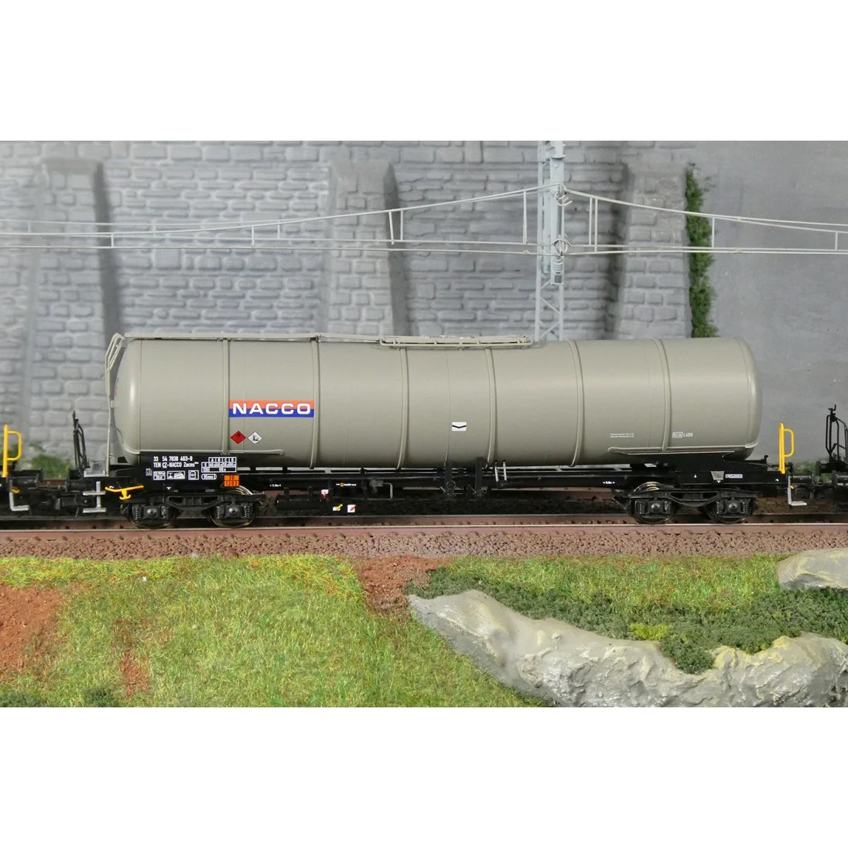 Set of 3 Zacns NACCO tank wagons - Roco 6600197, H0 1/87