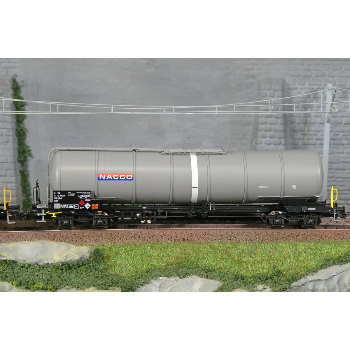 Set of 3 Zacns NACCO tank wagons - Roco 6600197, H0 1/87