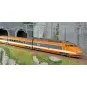 TGV-005.S-Ree Modeles TGV005S Set de 5 éléments TGV PSE Rame Origine N°5, SNCF, digital sonore, panto motorisés