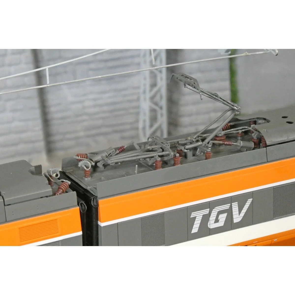 Ree Modeles TGV005S Set de 5 éléments TGV PSE Rame Origine N°5, SNC...
