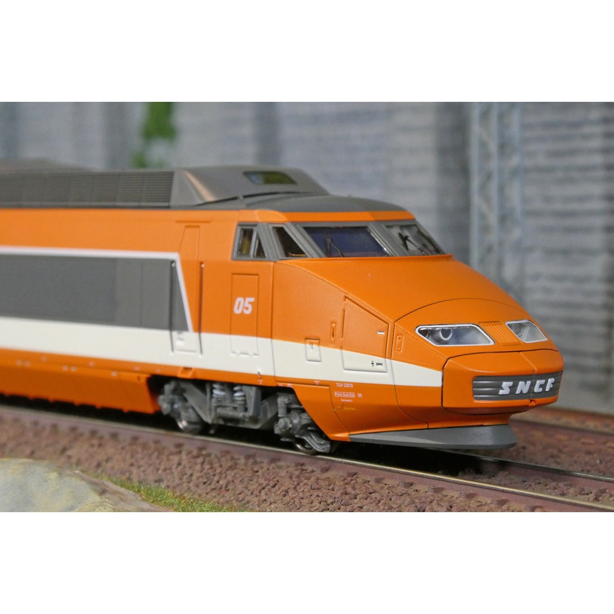 Ree Modeles TGV005S Set de 5 éléments TGV PSE Rame Origine N°5, SNC... Ree Modeles TGV005S Set de 5 éléments TGV PSE Rame Origine N°5, SNC...