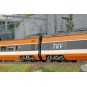 Ree Modeles TGV005 Set de 5 éléments TGV PSE Rame Origine N°5, SNCF TGV-005-Ree Modeles TGV005 Set de 5 éléments TGV PSE Rame Origine N°5, SNCF - TGV-005