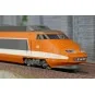 Ree Modeles TGV005 Set of 5 TGV PSE Original Trainset No. 5, SNCF TGV-005-Ree Modeles TGV005 Set of 5 TGV PSE Original Trainset No. 5, SNCF