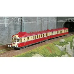 Jouef HJ2461 Autorail diesel RGP 1 avec remorque, SNCF, TEE rouge/b...