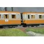 HJ2463-Jouef HJ2463 RGP 1 diesel railcar with trailer, SNCF, grey/orange, alpazur