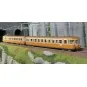 HJ2463S-Jouef HJ2463S Autorail diesel RGP 1 avec remorque, SNCF, gris/orange, alpazur, digitale sonore