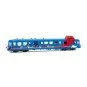 Autorail diesel CFTA "Le Furet de Morvan" X 3876 Picasso livrée ble... HJ2624-Autorail diesel CFTA "Le Furet de Morvan" X 3876 Picasso livrée bleue/rouge - Jouef HJ2624 - HO 1/87