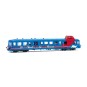 HJ2624-X 3845 Picasso diesel railcar in red/cream livery with red roof - Jouef HJ2623 - HO 1/87