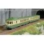 Jouef HJ2462S Autorail diesel RGP 1 avec remorque, SNCF, originale ... HJ2462S-Jouef HJ2462S Autorail diesel RGP 1 avec remorque, SNCF, originale vert/beige, digitale sonore