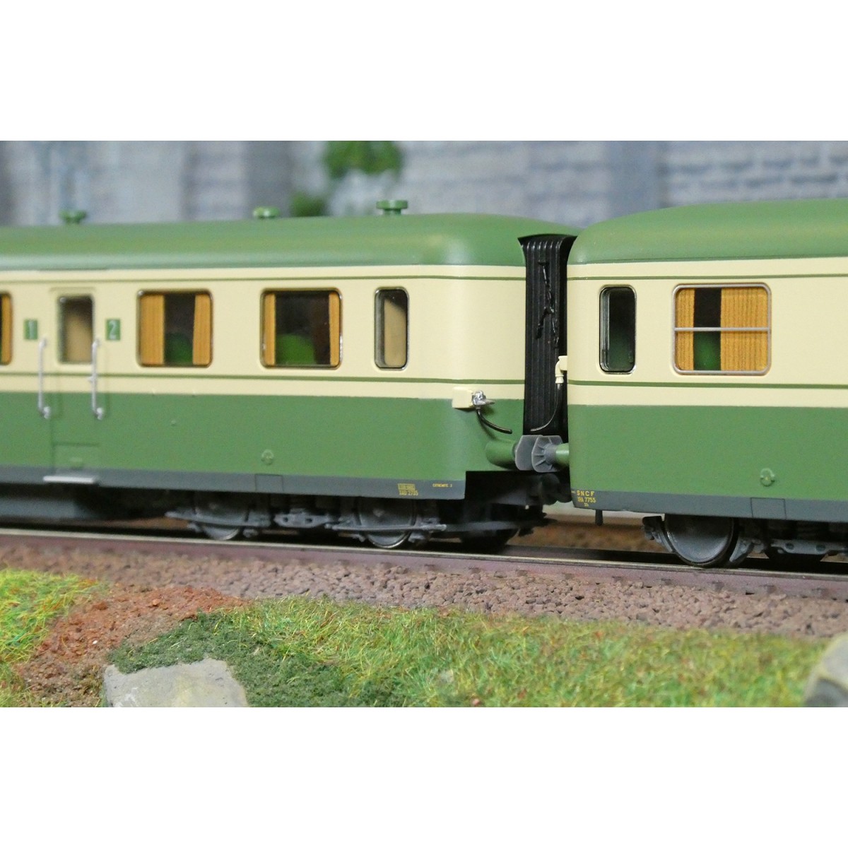 Jouef HJ2462S RGP 1 diesel railcar with trailer, SNCF, original... Jouef HJ2462S RGP 1 diesel railcar with trailer, SNCF, original...
