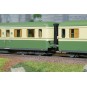 HJ2462S-Jouef HJ2462S Autorail diesel RGP 1 avec remorque, SNCF, originale vert/beige, digitale sonore