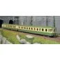HJ2462S-Jouef HJ2462S RGP 1 diesel railcar with trailer, SNCF, original green/beige, digital sound