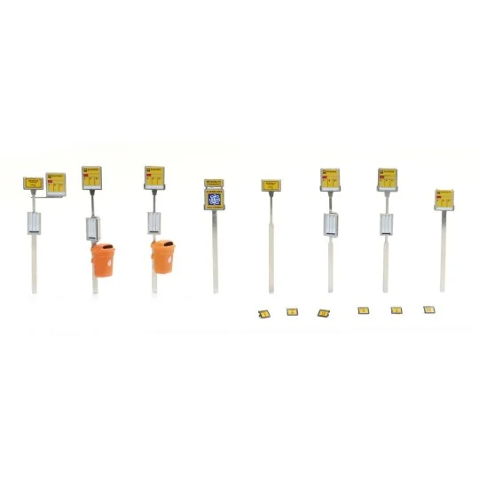 Artitec 10.389 Bus Stop Sign Kit Arti_10.389-Artitec 10.389 Bus Stop Sign Kit
