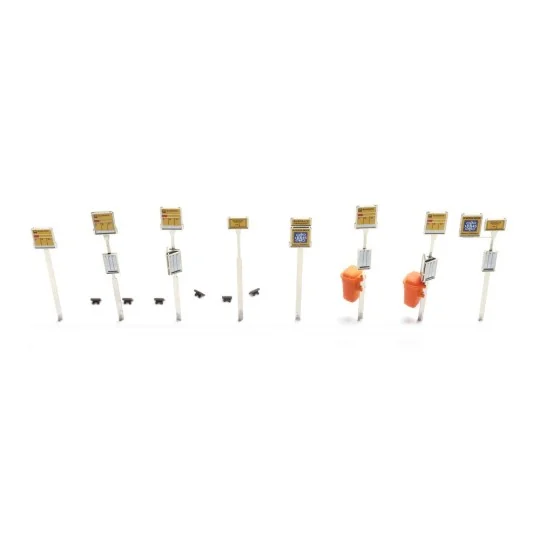 Artitec 10.389 Bus Stop Sign Kit Arti_10.389-Artitec 10.389 Bus Stop Sign Kit
