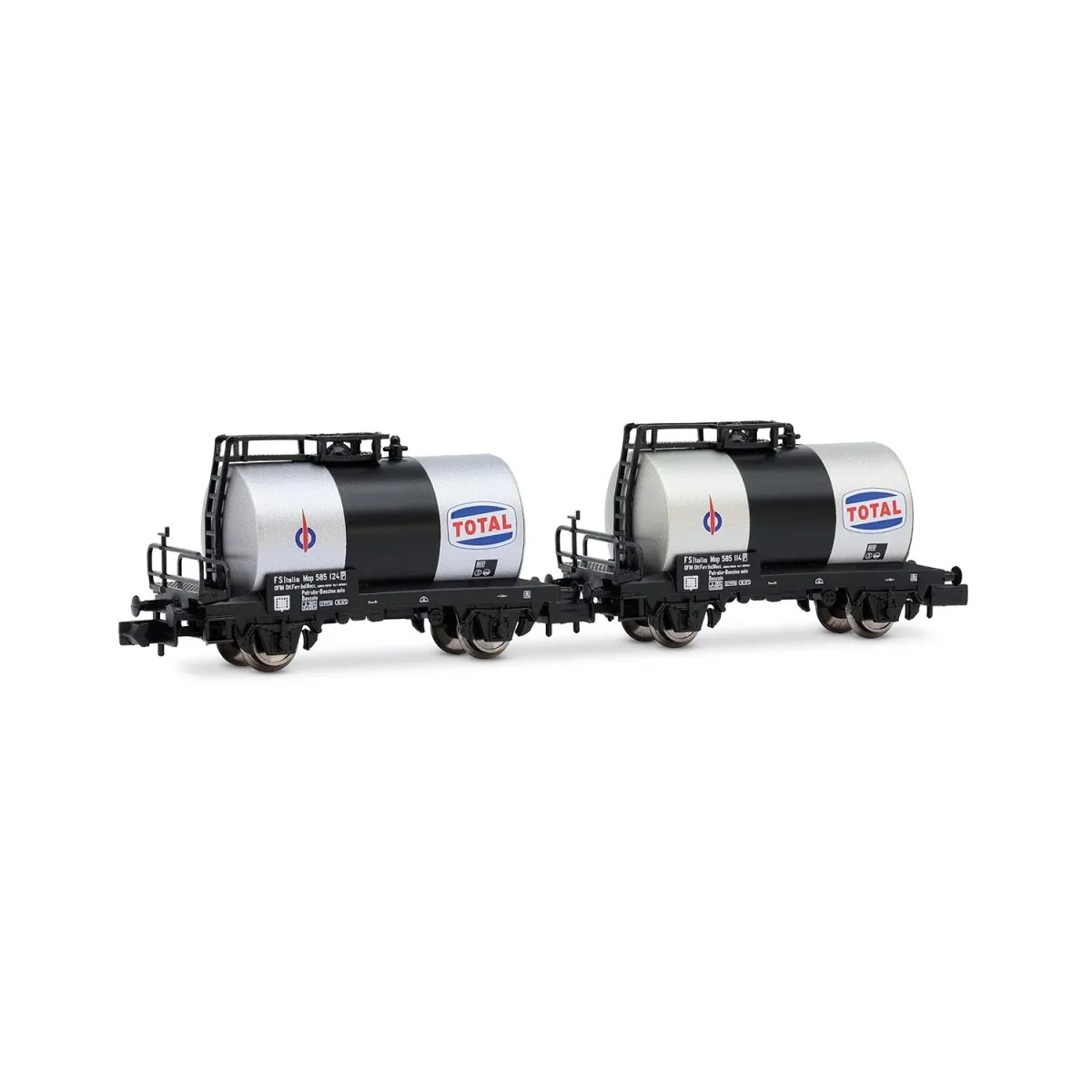 Set of 2 Total, FS - Arnold HN6746 2-axle tank wagons ...
