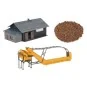 Storage shed with conveyor belt - FALLER 191841 - HO 1/87 FALLER_191841-Storage shed with conveyor belt - FALLER 191841 - HO 1/87