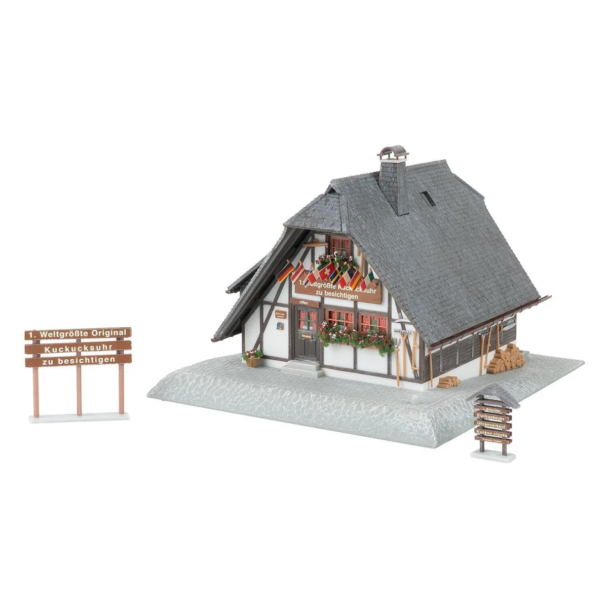 Maquette Grand coucou avec figurine - Faller 130011 - H0 Maquette Grand coucou avec figurine - Faller 130011 - H0
