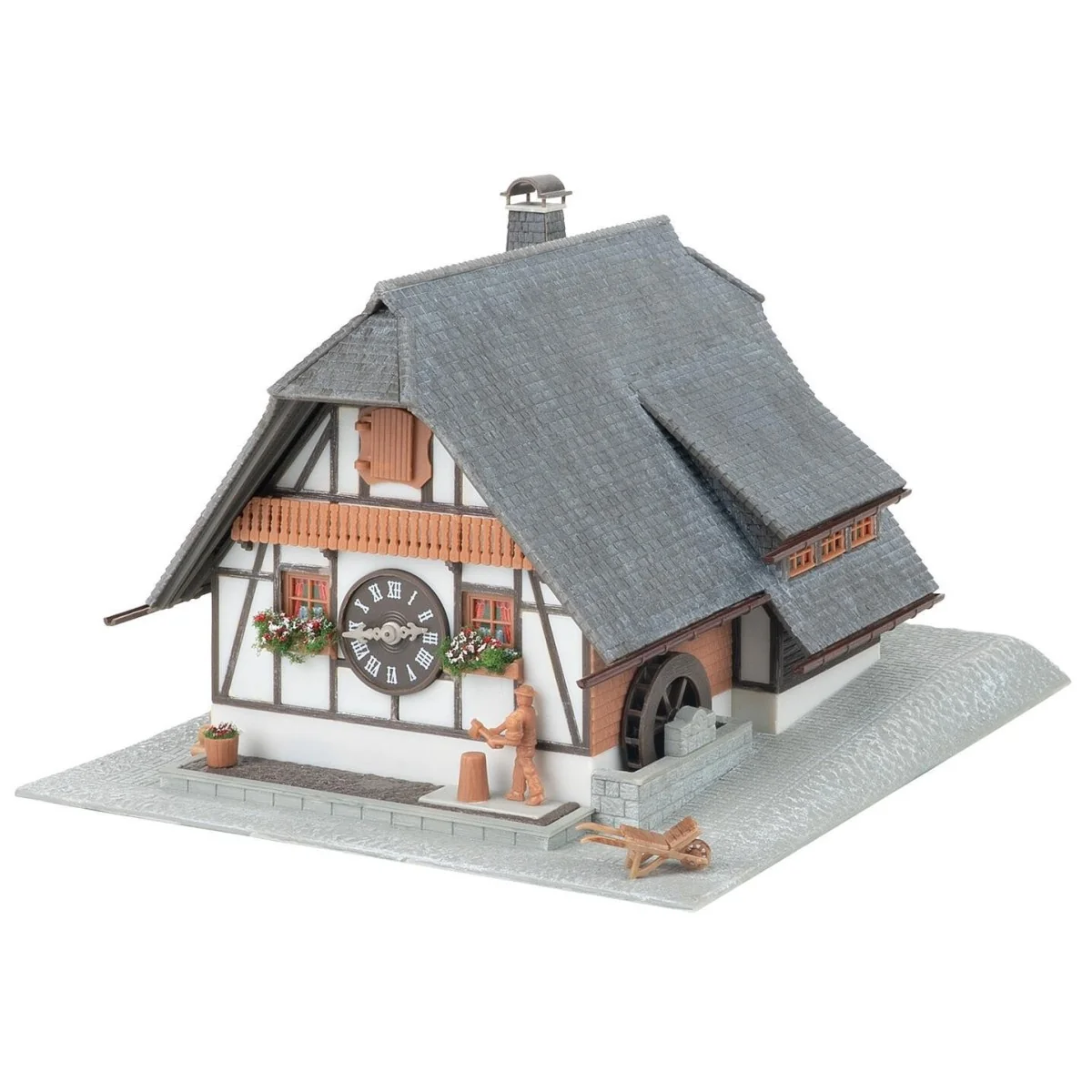 Large cuckoo clock model with figure - Faller 130011 - H0 Large cuckoo clock model with figure - Faller 130011 - H0