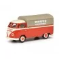 Schuco_452641000-Schuco 452641000 Volkswagen T1b pick-up rouge bâché, "Deutz Service"