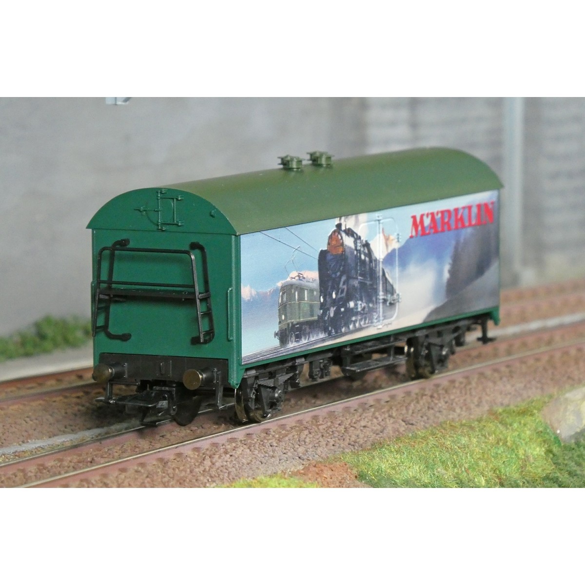 Marklin catalogue wagon 1938, private refrigerated wagon type Ibopq... Marklin catalogue wagon 1938, private refrigerated wagon type Ibopq...