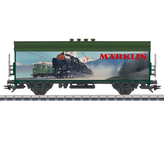 Marklin catalogue wagon 1938, private refrigerated wagon type Ibopq... Marklin_45909-Marklin catalogue wagon 1938, private refrigerated wagon type Ibopqs - Marklin 45909 - H0 1/87