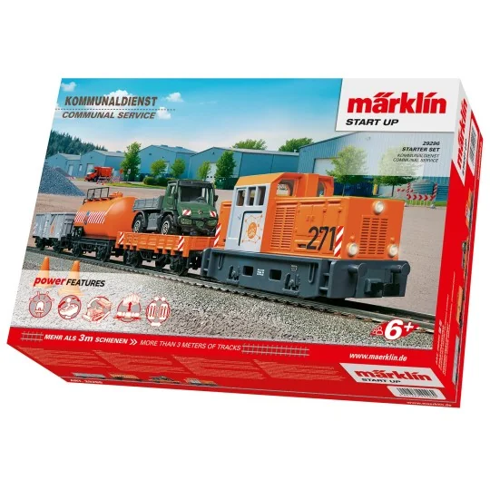 Coffret de départ service communal Märklin Start up - 29296 - HO 1/87 Marklin_29296-Coffret de départ service communal Märklin Start up - 29296 - HO 1/87