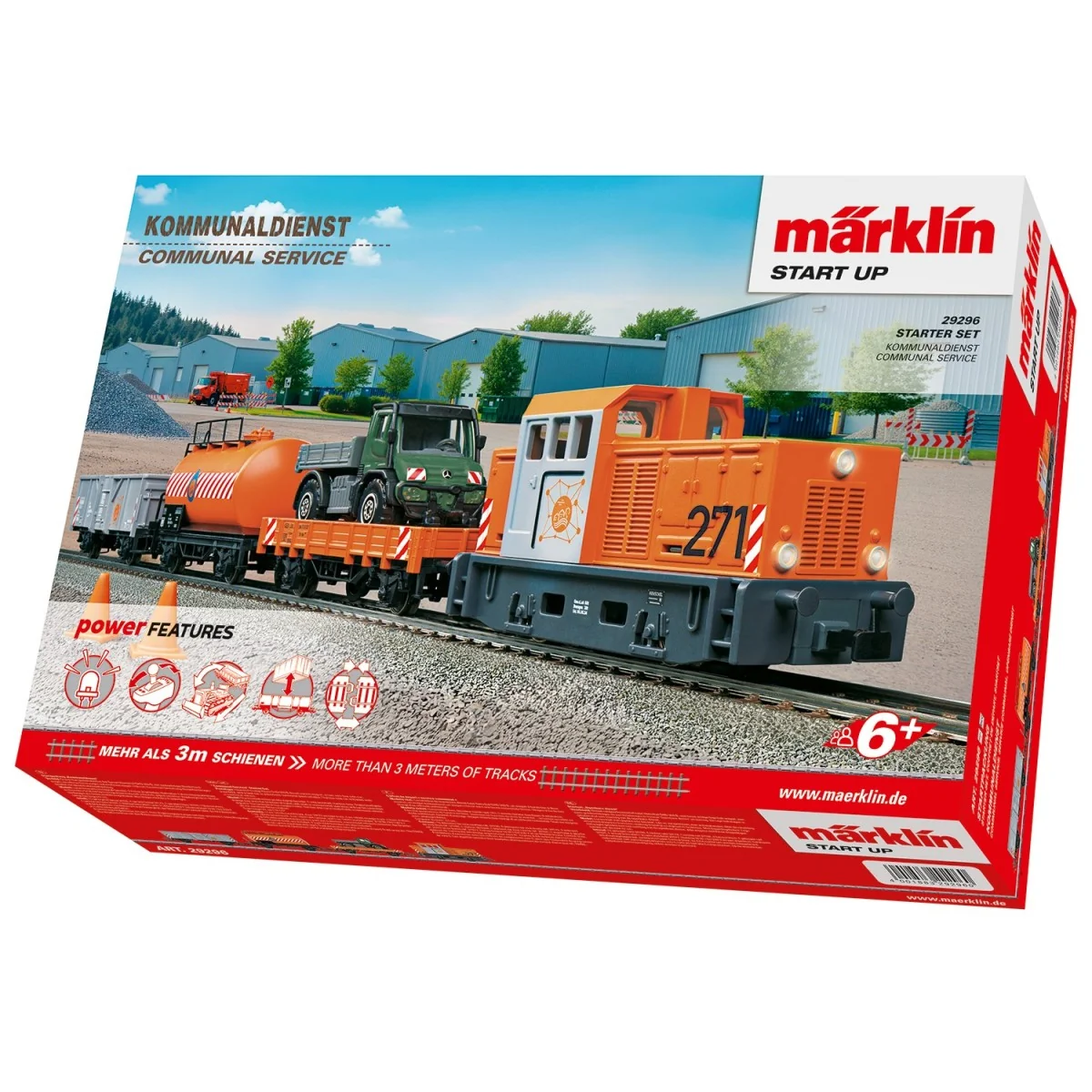 Coffret de départ service communal Märklin Start up - 29296 - HO 1/87 Coffret de départ service communal Märklin Start up - 29296 - HO 1/87