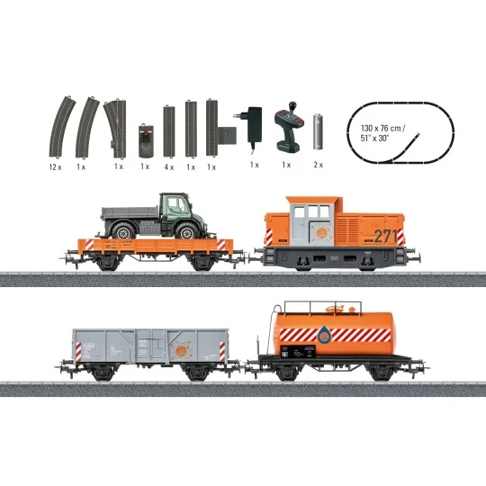 Coffret de départ service communal Märklin Start up - 29296 - HO 1/87 Marklin_29296-Coffret de départ service communal Märklin Start up - 29296 - HO 1/87