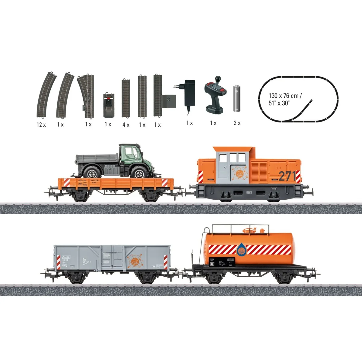 Coffret de départ service communal Märklin Start up - 29296 - HO 1/87 Coffret de départ service communal Märklin Start up - 29296 - HO 1/87