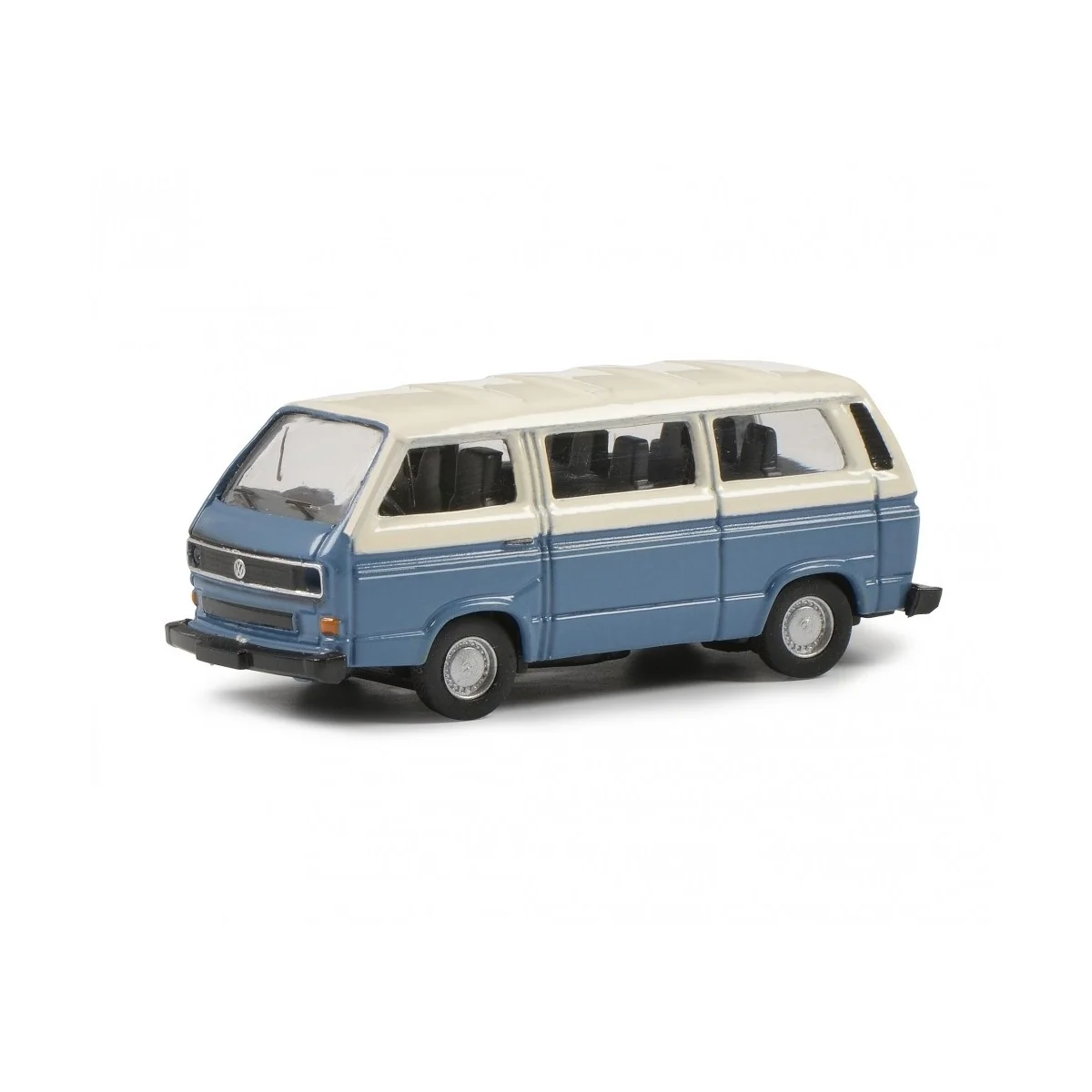 Schuco 452650900 Volkswagen T3a Bus L, blue and white - Schuco_4526...