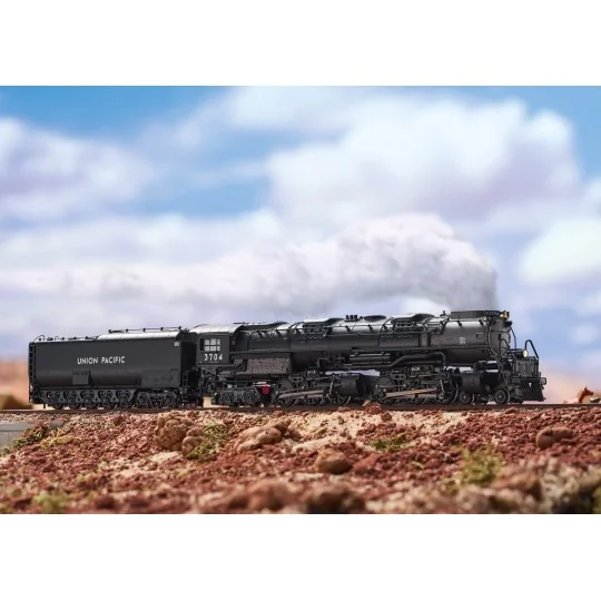 Trix_16489-Locomotive à vapeur Class 3700 Challenger Union Pacific Minitrix 16489 - N 1/160