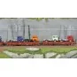 Trix_24190-Coffret de wagons porte-véhicules type Ks 3300 et Ks 3301, DR - Trix 24190 - H0