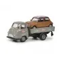 Schuco 452649000 Unimog Pick-up gray Mini-Service, loaded Mini cooper Schuco_452649000-Schuco 452649000 Unimog Pick-up gray Mini-Service, loaded Mini cooper