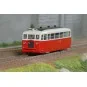 VM-057-Autorail DE DION Type NC, CFD Saône & Loire, N°402, Rouge/Gris Perle, HOm - Ree Modeles VM057