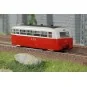 VM-057-Autorail DE DION Type NC, CFD Saône & Loire, N°402, Rouge/Gris Perle, HOm - Ree Modeles VM057
