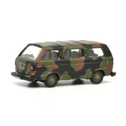 Schuco 452636600 Volkswagen Bus T3 Military, Camouflage