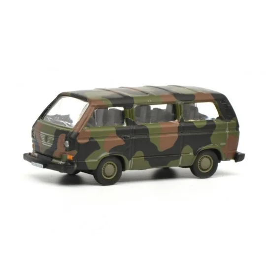Schuco_452636600-Schuco 452636600 Volkswagen Bus T3 Military, Camouflage