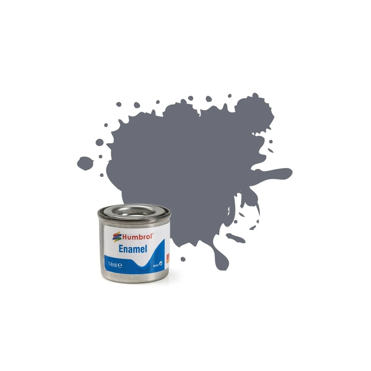 Peinture Enamel 5: Gloss Dark Admiralty Grey (Brillant) - 14ml Humb... Peinture Enamel 5: Gloss Dark Admiralty Grey (Brillant) - 14ml Humb...