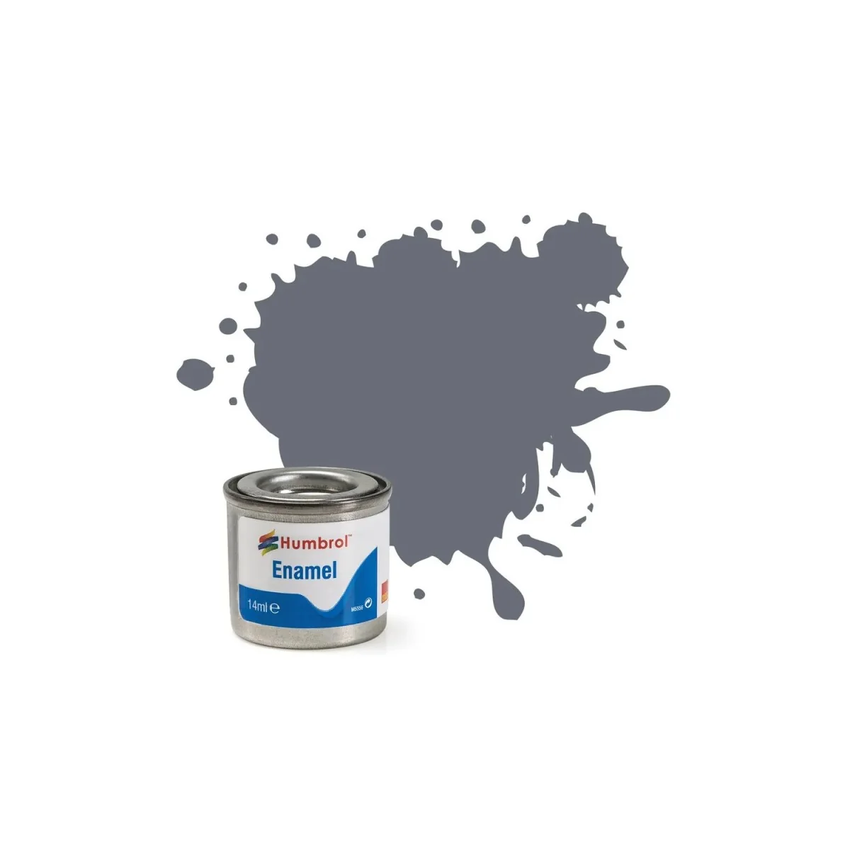 Peinture Enamel 5: Gloss Dark Admiralty Grey (Brillant) - 14ml Humb... Peinture Enamel 5: Gloss Dark Admiralty Grey (Brillant) - 14ml Humb...