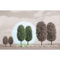 Deciduous Trees 80 mm Busch 6052 - HO Busch_6052-Busch 6649 Fruit Trees x 2 - Busch_6649